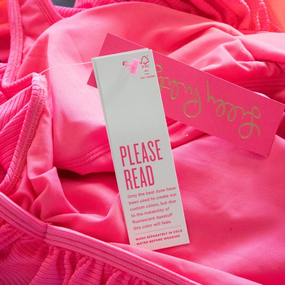 Lilly Pulitze. Aemma Ruffle One Piece Swimsuit. - Picture 14 of 14